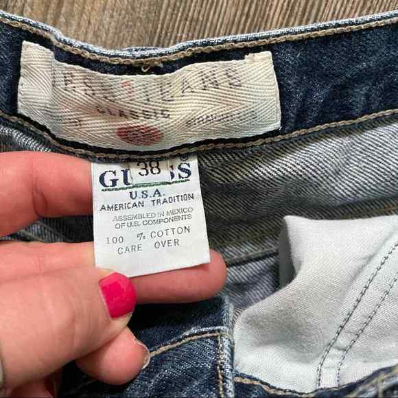 Guess Women's Vintage Jean Denim Shorts - Picture 5 of 5